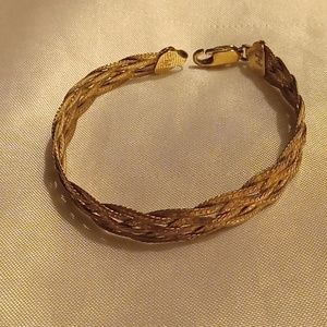 sterling silver braided bracelet